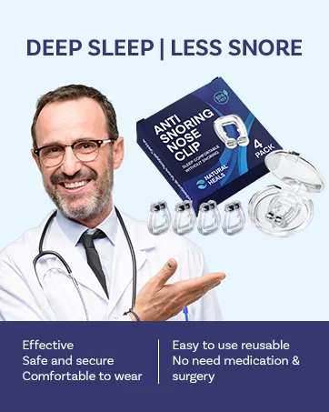 Anti Snoring Nose Clip - Stop Snoring - Nose Device -Silicone Magnetic Professional Sleeping Aid Relieve Snore - product information 4