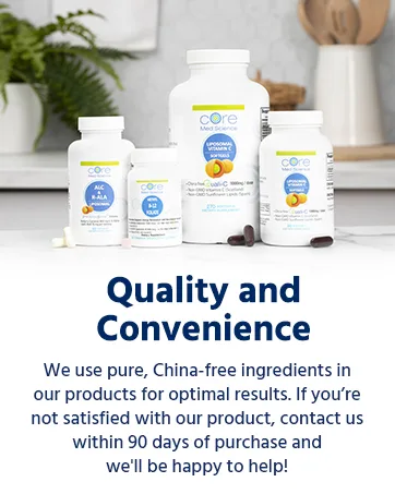 Liposomal Iron Supplements: Iron Supplement Pills for Women and Men by Core Med Science - 65mg - 90 Day Supply - Core Med Science