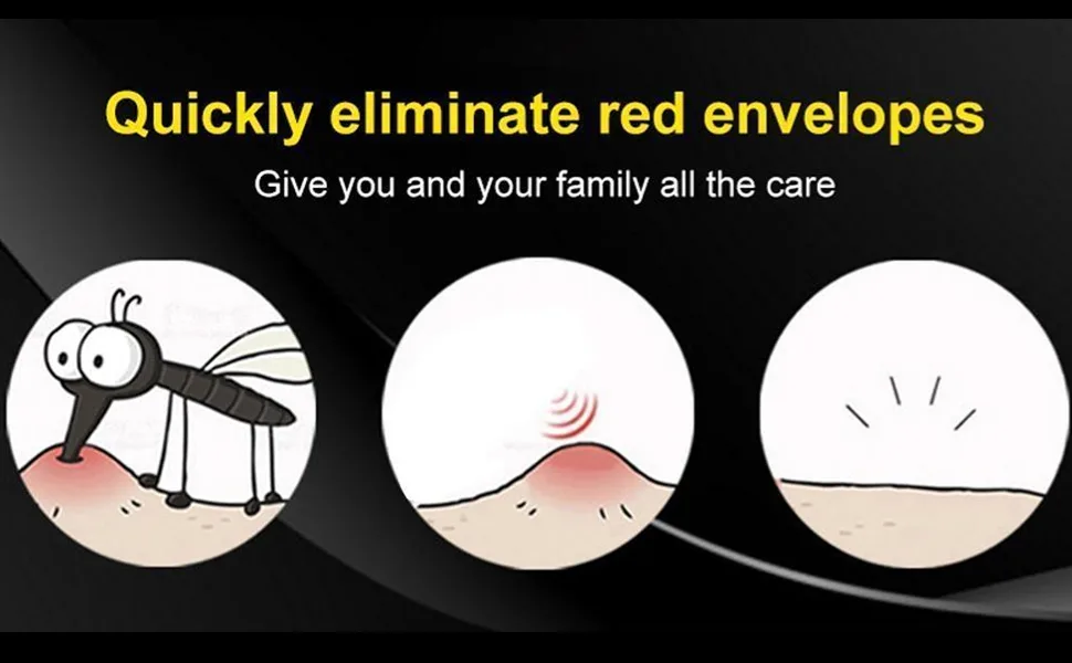 Bite Relief Pen Heating Bite Healer USB Charging Reduce Itching Safe Heat Pulse Sting Healer for Child Adults - Bite Relief