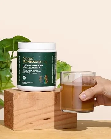 Global Healing Center Harmful Organism Program | Removes Unwanted Organisms & Provides Beneficial Probiotics - mushroom blend