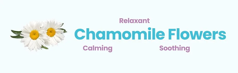 Calming Blends Acid Reflux Loose Leaf Tea | Acid Reflux Heartburn & Indigestion | Caffeine-Free | 36 Cups - Chamomile Flowers in Reflux Tea