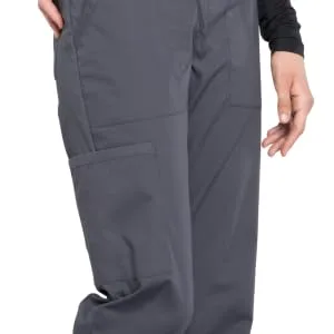 Scrubs for Women Workwear Professionals Stretch Drawstring Pant Soft Stretch WW160 Large Petite Black - FUNCTIONAL STYLE