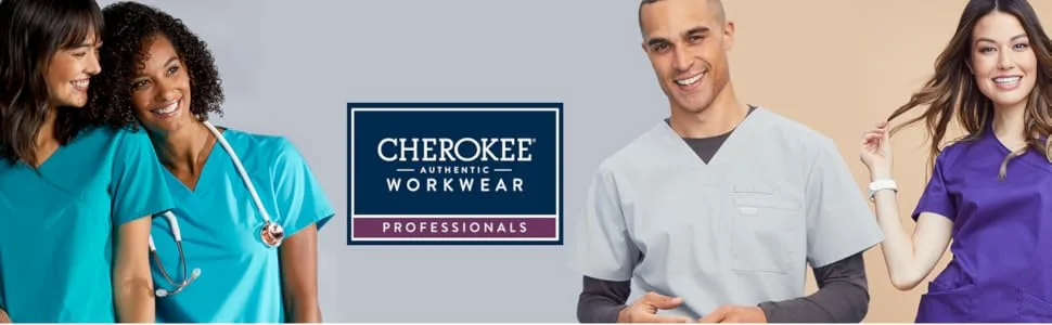 Cherokee Men's Snap Front Jacket with Long Sleeve Rib-knit Collar and Cuffs WW360 XX-Large Big Pewter - WW Professionals Header