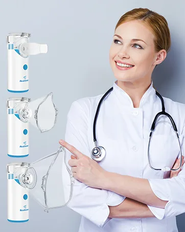 Healrecux Portable Nebulizer Mesh Nebulizer for Adults and Kids of Cool Mist with Two Modes - product information 3