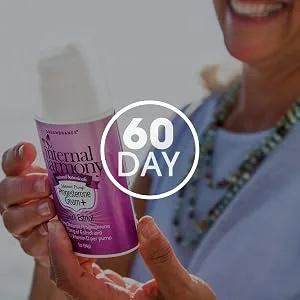 Internal Harmony Natural Progesterone Cream + with Vitamin E B6 B12 and 2000IU Vitamin D - shield