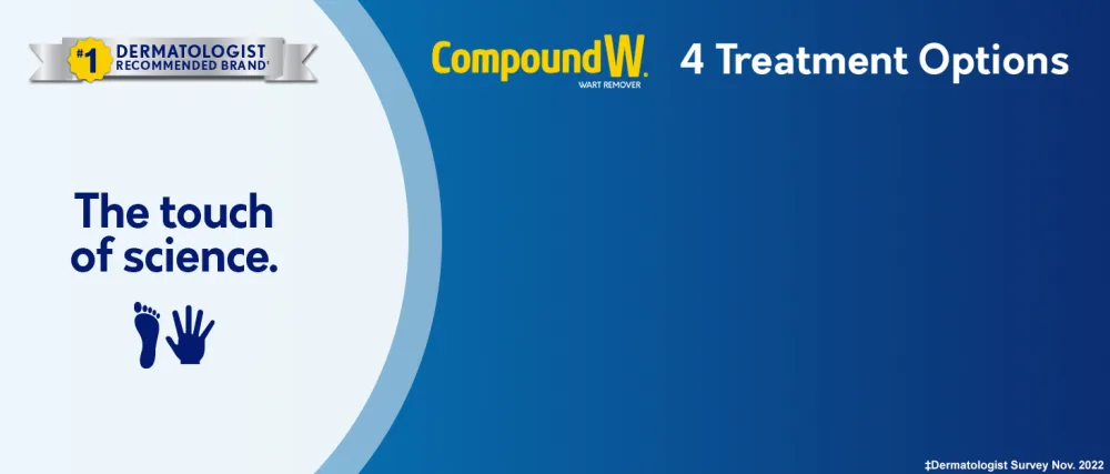 Compound W Nitrofreeze XL Wart Removal 1 Pen 8 Replaceable Tips and 3 Waterproof GelPads - Compound W Wart remover