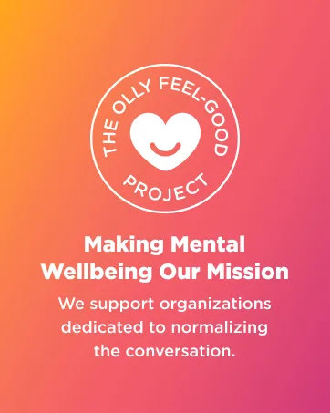 OLLY Keep it Moving Constipation Relief Rhubarb Prunes Amla - Plum Berry Flavor - 30ct - Making Mental Wellbeing Our Mission. We support orgs dedicated to normalizing the conversation.
