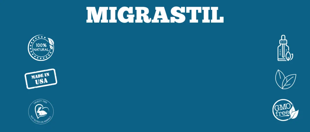 Basic Vigor Migrastil Migraine Kit with Migraine Stick  Capsules & Nausea Inhaler - Migrastil Basic Vigor Products
