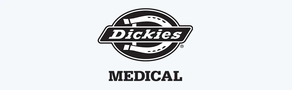 Dickies EDS Professional Women Scrubs Lab Coats 29 84405 Small White - Dickies Logo