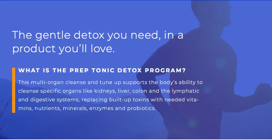 Professional Botanicals Prep Tonic Detox 10 Day pkts - product information 20