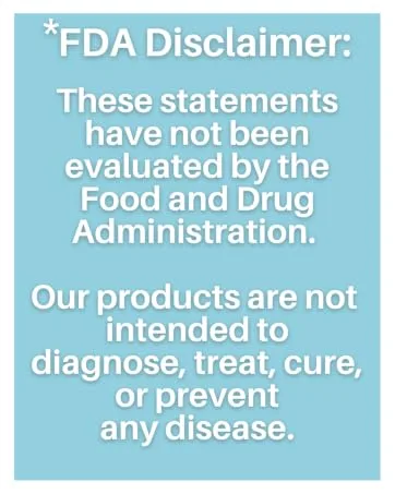 Mucus Cleanse Extract Phlegm Relief - FDA Disclaimer for Restored By Life Products