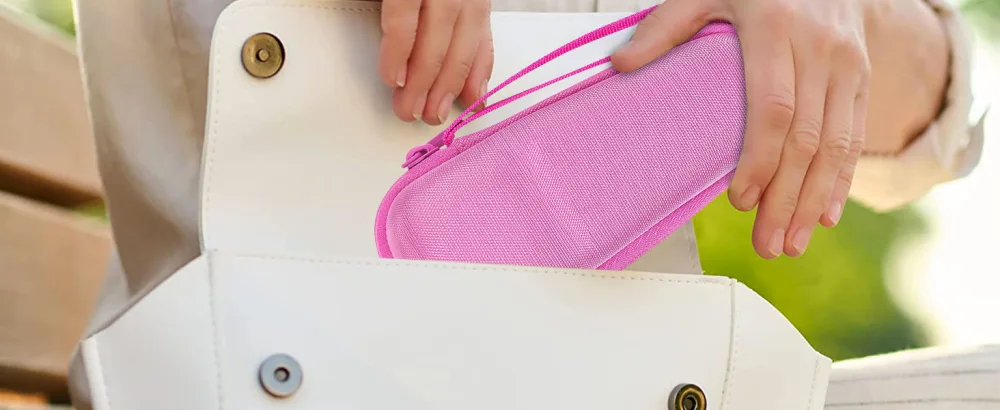 co2CREA Hard Carrying Case Compatible with N graCoola CLIE Sonic Facial Cleansing Brush (Berry) - product information 3