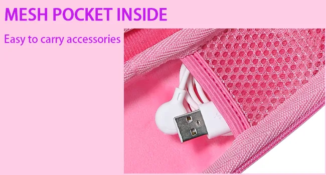 co2CREA Hard Carrying Case Compatible with N graCoola CLIE Sonic Facial Cleansing Brush (Berry) - product information 4