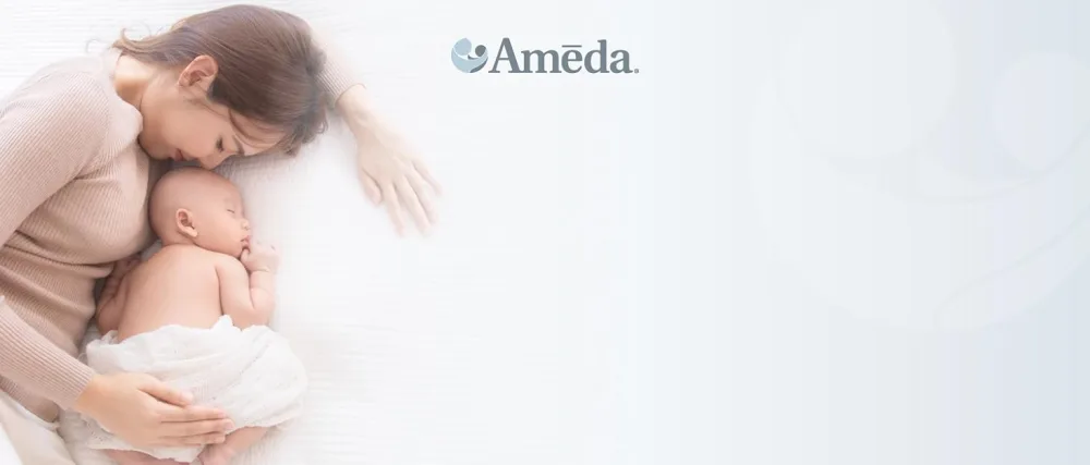 Ameda MYA Replacement Bottles with Locking Caps & Rings Storage Bottle Baby Essentials Breastfeeding Supplies 2 Count - Ameda_Desktop