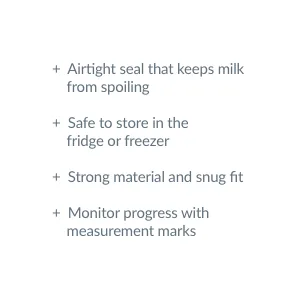 Ameda MYA Replacement Bottles with Locking Caps & Rings Storage Bottle Baby Essentials Breastfeeding Supplies 2 Count - Ameda MYA Replacement Bottles 102X14 (B08562XHL3)