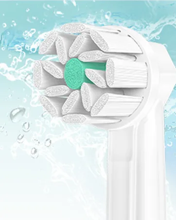 Aoremon Replacement Brush Heads for Oral b Braun Floss Action Pro 7000 Pro 1000 Pro 3000 Pro 5000 Vitality Toothbrush Models 12Pack - brush heads