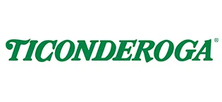 Ticonderoga Tri-Conderoga Triangular Pencils Wood-Cased 2 Sharpener Soft Touch Comfort Barrel Black 12-Pack (22500) 12 Count - Ticonderoga Logo