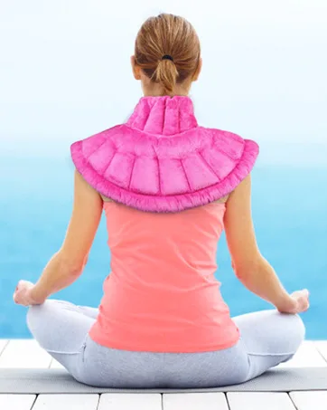 LotFancy Ice Face Mask Gel Beads Ice Pack Hot Cold Therapy for Full Face Reduce Migraines Headache Stress Puffy Eyes Dark Circles Adjustable Strap Soft Fabric Backing Reusable Pink - product information 22