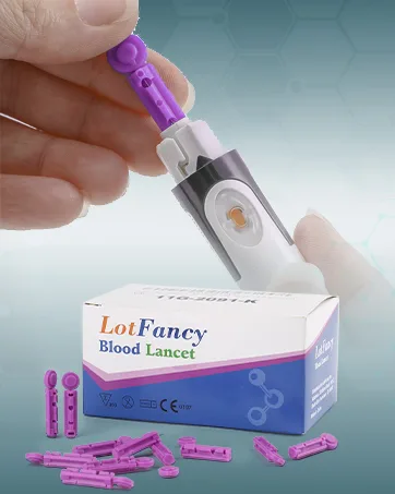 LotFancy Lancets for Blood Testing 33 Gauge 500 Counts Twist Top Diabetic Lancets for Glucose Diabetes Testing Sterile Disposable - lancets