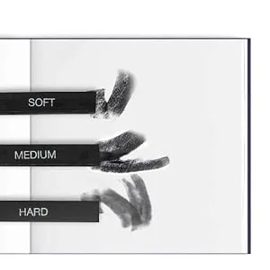 Pacific Arc Compressed Charcoal Sticks Soft 12 Pack for Drawing Sketching and Shading - compressed charcoal sticks, different grades