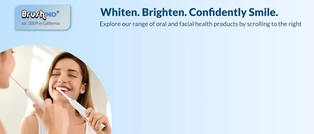 Brushmo Replacement Toothbrush Heads Compatible with Philips Sonicare Optimal Gum Health HX9033 White 8 Pack. - Brand Story