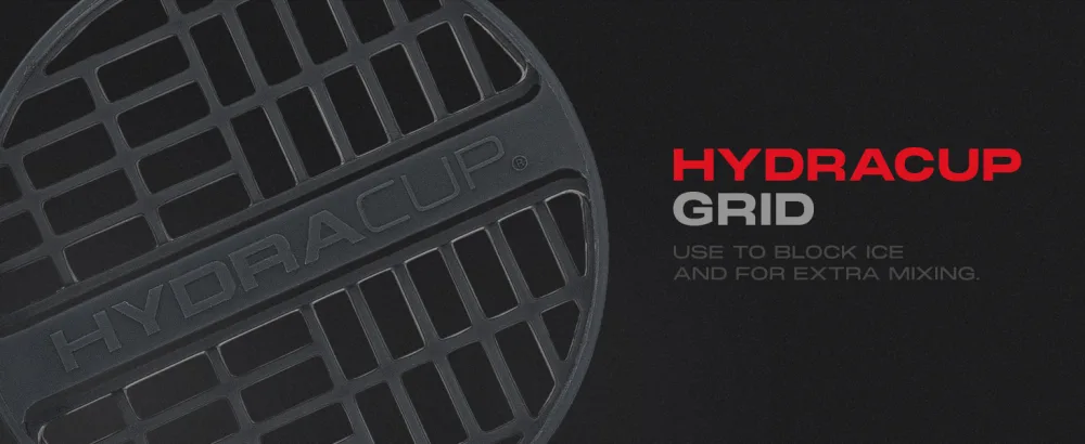 Hydra Cup 4 Pack 20-Ounce Shaker Bottles for Protein Powder Shakes & Mixes Wire Whisk & Mixing Grid BPA Free Shaker Cup Blender Set - grid