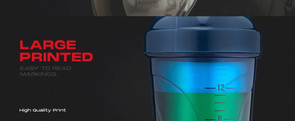 Hydra Cup 4 Pack 20-Ounce Shaker Bottles for Protein Powder Shakes & Mixes Wire Whisk & Mixing Grid BPA Free Shaker Cup Blender Set - hydracup 20 oz og shakers blender beast