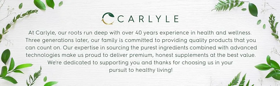Carlyle Odorless Garlic Gummies | 60 Count | Natural Apple Flavor | Vegan Non-GMO Gluten Free - Carlyle mission statement