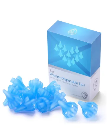 Ear Irrigation Tips 12 Pcs Ear Flush Replacement Tips for Ear Lavage Kit-Comfortable Safe and Easy-to-Use Compatible with Melonsun Ear Syringe Epoboo Ear Wax Removal Kit (12 Pack) - ear wax removal ear wash kit ear wax removal kit