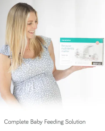 Nanobebe Silicone Nipples Triple Vented Twin-Pack - Medium Flow - Baby Registry