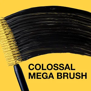 Maybelline Volum' Express Colossal Waterproof Mascara Makeup Volumizing Glam Black 1 Count WATERPROOF GLAM BLACK 1 Count - colossal collagen mascara