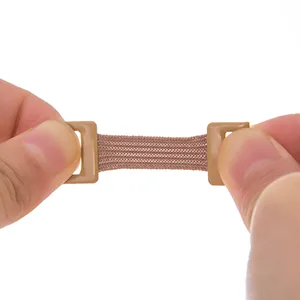 ORIENTOOLS Elastic Bandage Clips 50-Pack Stretch Metal Clasps for Various Types Bandages Replaceable Wrap Fastener Clips Latex-Free Brown 50 Pack White Clips - Flexible