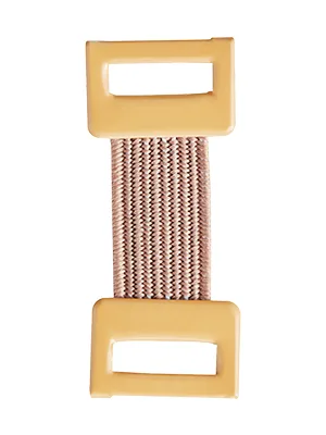 ORIENTOOLS Elastic Bandage Clips 50-Pack Stretch Metal Clasps for Various Types Bandages Replaceable Wrap Fastener Clips Latex-Free Brown 50 Pack White Clips - instruction