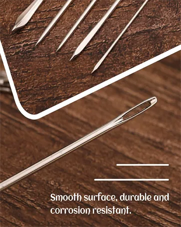 80Pcs Curved Needles BUTUZE Plastic Needle Case with 4 Sizes Hooked Needle for Stitching Sewing Embroidery Hair Weaving 80Pcs-4 Large Sizes - uty Hand Sewing Needles Ki