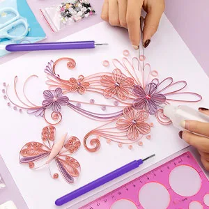 12 Pack Paper Quilling Tools Slotted Kit Different Sizes Rolling Curling Quilling Needle Pen Curling Coach Paper Cardmaking Project Tools Set - product information 26