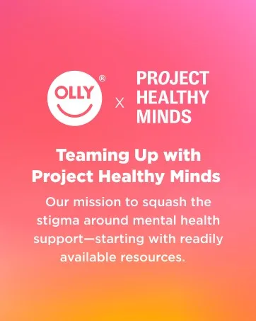 OLLY Immunity Powder Nighttime Immune Support 3mg Melatonin Elderberry Vitamin C D Zinc Warm Drink Mix Lemon - 10 Count Soothing Lemon - Olly x Project Healthy Minds. Our Mission to squash thr stigma around mental health support.