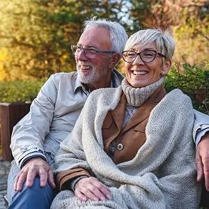 Carlyle Milk Thistle Capsules 4375 Mg High Potency Extract - 120 Capsules - older couple laughing