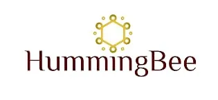 HummingBee Beeswax Lip Balm Fragance Free Feel the Difference Unflavored Natural Lip Care 0.17 Ounce Pack of 4 - HummingBee Logo