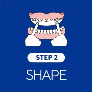 Mouth Guard for Grinding and Clenching Teeth at Night Custom-Fit Custom Moldable Sleep Night Guard with Travel Hygiene Case Reusable - Step.2