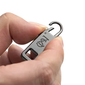Zpsolution Luggage Zipper Pull Replacement - Heavy Duty Detachable Zipper Pullers Repair for Suitcases Easy to Use Larger Stronger 4 Black - zpsolution