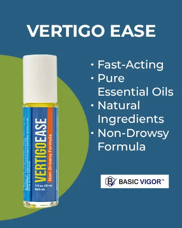 Basic Vigor Nausea Inhaler 2 Pack - Aromatherapy for Chemo Support Motion Sickness Queasiness etc. - yoga essential oils migraine relief headache oil