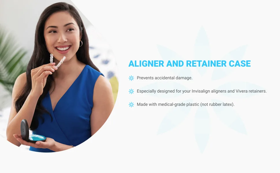 Invisalign Aligner and Retainer Case Emoji Retainer Holder (Tears of Joy) - Module 4