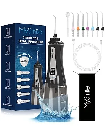 MySmile Electric Toothbrush Replacement Heads 6 Packs (Black) - product information 3