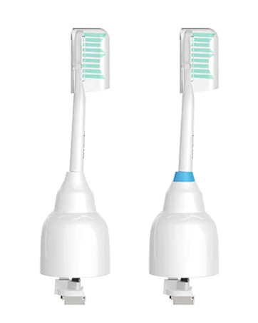 Electric Toothbrush Replacement Heads Compatible with Philips Sonicare Screw-on E-Series Electric Rechargeable Toothbrush Precision Clean Toothbrush Heads Refills 6 Pack Blue - product information 3