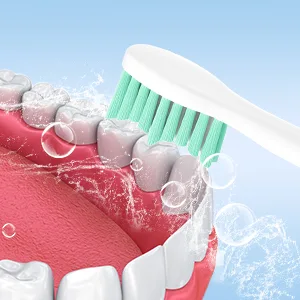 Electric Toothbrush Replacement Heads Compatible with Philips Sonicare Screw-on E-Series Electric Rechargeable Toothbrush Precision Clean Toothbrush Heads Refills 6 Pack Blue - product information 7