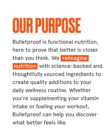 Bulletproof Sugar-Free Orange Strawberry Vitamins A+D+K Gummies 60 Count Keto Supplement for Heart Bone and Immune Support - Our Purpose - Bulletproof is functional nutrition