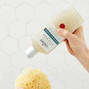 Cremo Exfoliating Pacific Sea Salt & Grapefruit Body Wash A Refreshing Scent with Notes of Fresh Mint Citron Cedar and Moss 16 Fl Oz (2-Pack) - Body Wash