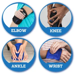 Ice Pack for Knee Knee Support Brace with Gel Pad for Hot and Cold Therapy Adjustable Ice Compression Knee Wrap for Sports Injuries Recovery - Bodyprox Ice Pack for Knee