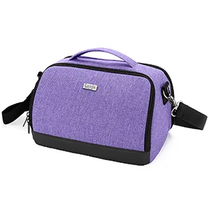 LUXJA Carrying Case Compatible with Cricut Joy Bag Compatible with Cricut Joy and Tool Set (with Accessories Storage Section) Purple (Bag Only Patent Design) - bag for cricut