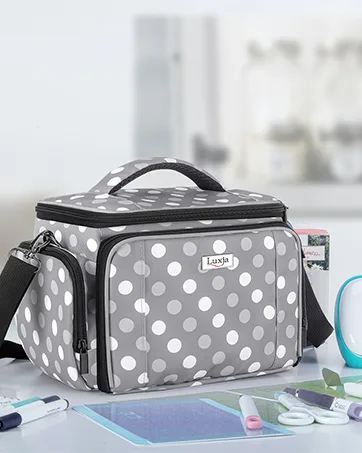 LUXJA Carrying Case Compatible with Cricut Joy Bag Compatible with Cricut Joy and Tool Set (with Accessories Storage Section) Purple (Bag Only Patent Design) - product information 3